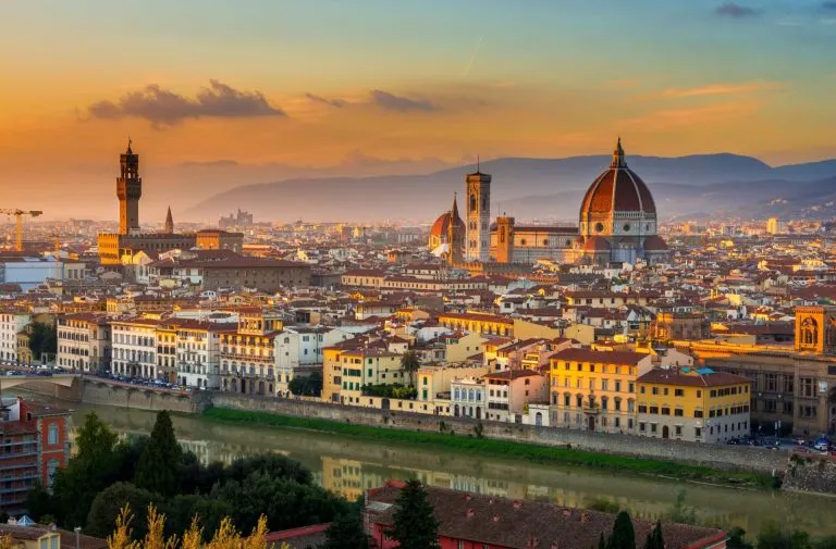 Florence sunset scaled